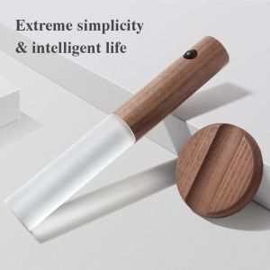 Rechargeable Motion Sensor Night Light 3 ColorsLEDWall Light for Bedroom Bathroom Hallway CabinetHuman Body Induction AutoON/OFF