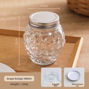 SHELI | Attractive Glass Storage Canister Food Preservation Container