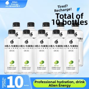 Professional Edition Alien Electrolyte Water 500ml Sea Salt Lychee Flavor Sugar Free Sports Drink Refreshing Beverage