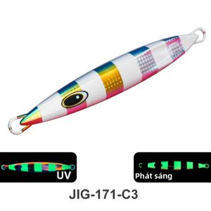 Mồi Câu Kim Loại Slow Jigging TEASER 150g-600g Phát Sáng Trong Bóng Tối Dùng Cho Câu Cá Biển Sâu Bằng Thuyền Lý Tưởng Cho Cá Mú & Cá Cờ.