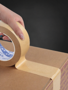 YOUJIANG | High-strength Adhesive Art Kraft Paper Tape Big Roll