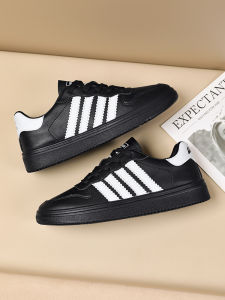 Mens Casual Shoes Breathable Leather Surface Anti-slip Work Shoes Waterproof Spring Autumn Seasonal Wear for Students And Chefs