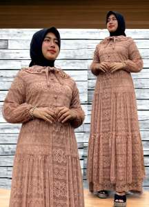 RG - GAMIS SEINA BROKAT PREMIUM BUSUI FRIENDLY