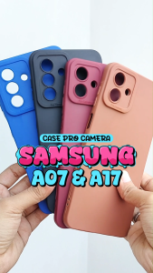 Soft Case For S4MSUNG A07 A17 4G 5G Cover Casing Silicon Softcase Kesing Sofkes Karet Pelindung HP Pro Cam Terbaru