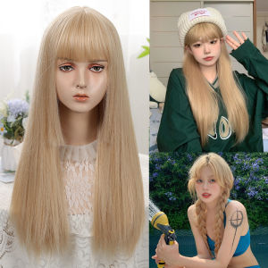 Long Straight Blonde Synthetic Wigs with Bangs: A Guide for Lolita Cosplay & Daily Use