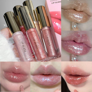 Glitter Lip Gloss Shimmering Moisturizing Eyeshadow Liquid Long-Lasting Sparkling Face Highlighter Adult Makeup for Dance