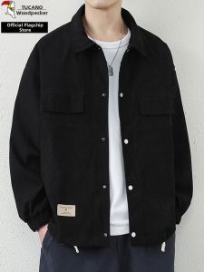 TUCANO | 2026 Autumn Spring Black Workwear Casual Loose Jacket