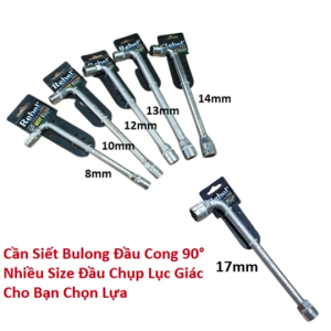 Cần siết chữ L vặn bu lông 17mm Dụng Cụ Cầm Tay Sữa Chữa Ô Tô Xe Máy