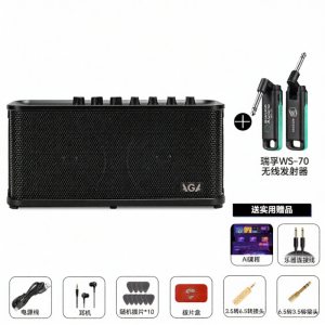 AGA | Desk Amplifier with Effects Bluetooth Charging Speaker