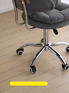 B-Home Swivel Chair Soft Cloud Makeup Office Back Chair Adjustable Height Hydraulic Bar Chair Kerusi Kerusi Solek Kerusi Pusing 椅子 化妆凳