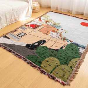 Custom Luxury Style Throw Blanket