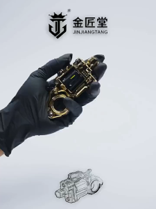 Cool Metal Agent Pistol EDC Fidget Toys Fun Shooting Fidget Toys Stress Relief & Relaxation Toys Office Leisure Gadgets