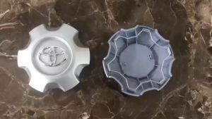 Logo chụp mâm ốp lazang bánh xe ô tô Toyota Land Cruiser Prado 2014-2020 - Chất liệu nhựa ABS cao cấp