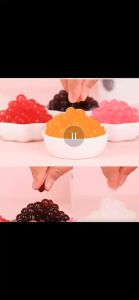 Ready-to-Eat Crystal Ball 1kg | Original / Brown Sugar Flavor | Milk Tea Toppings & DIY Dessert Ingredients