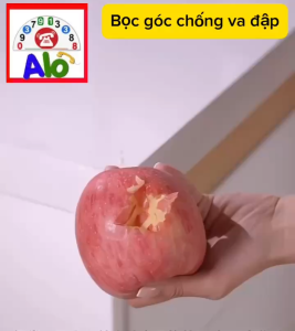 Combo 4 Cao Su Bịt Chụp Góc Cạnh Bàn Bọc Cạnh BànBịt Góc Chống Va Đập Silicon