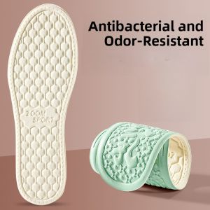 XIANZHAO | Antibacterial Latex Shoe Inserts Womens Military Training Thin Absorbent Non-Slip Odor Control Ladies Anti-Odor Comfortable
