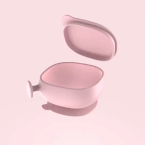 B.Box Silicone Bowl + Lid 350ml | Kids Suction Bowl | 6 months+