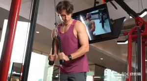 Family Fitness DIY Pulley Cable Machine Lifting Arm Biceps Hand Strength Training Equipment Exercise Equipment Fitness Equipment