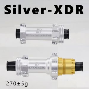 KOCEVLO | KOCEVLO Road Disc hub 36T Ratchet 24 Hole Straight pull Center Lock Disc Road Bike Hub for Shimano/Sram XDR 12 Speed Gray