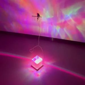 UOSU | 16 Colors Aurora Projector Light Starry Sky Galaxy LED Night Light with Remote Auto Rotate USB Plug for Home Room Decor Lamp