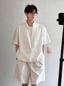 ZHUOCAN | Bộ Đồ Trắng Thời Trang Mùa Hè