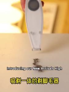 2-In-1 Hair Suction Pet Shaver Dog Cat Paw Trimmer Low Noise
