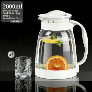 Durable Thickened Heat-Resistant Water Pitcher Glass