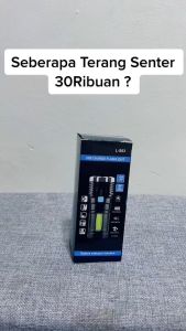 Senter LED CAS Super Terang & Tahan Lama
