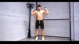 Resistance Bands 11 In 1 Set Tali Pembantu Premium Bands Fitness Gym Power 024-10 Speeds