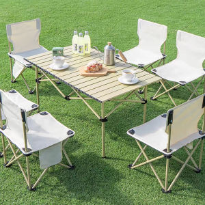 LINSI | Portable Foldable Outdoor Table And Chair Set