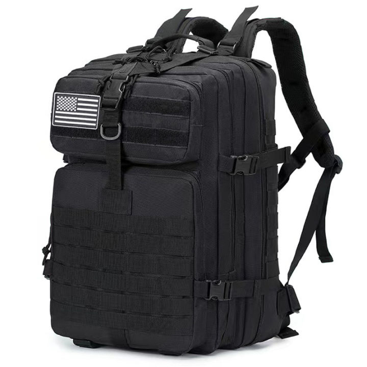 Lhi 35l45l Man กระเป๋าเป้สะพายหลังยุทธวิธีเดินป่ากระเป๋าเดินทาง 