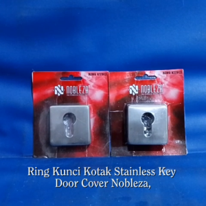 Ring Kunci Bulat dan Kotak stainless key door cover NOBLEZA