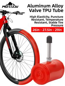 MOTSUV | Puncture-Resistant TPU Inner Tube for Mountain Bikes Portable Metal Valve