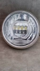 Reflektor Biled 4 LED 7inch lampu vixion Ninja tiger rx king cb 100 mega pro