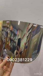 Miếng kính chịu nhiệt màu trắng tráng bạc Blue Eagle FCR3 250 độ C