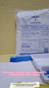 #KlinikKita | Hospitech Basic Wound Dressing Kit for Wound Care (Single Use Multiple Options)