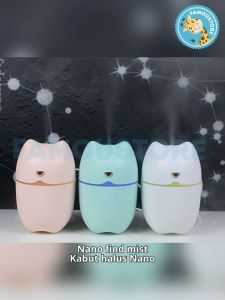 Famoustore Cat Humidifier Mini Air Humidifier Aroma Essential Oil Home Office Car Bedroom Pewangi Bilik Tidur Pewangi Rumah Wangian Rumah 香薰机 加濕器