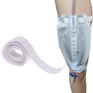 Catheter Fixator Elastic Drainage Straps Urine Bag Leggings Velcro Straps Comfortable External Durable