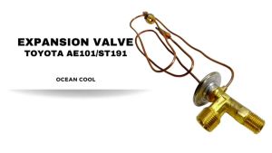 วาล์วแอร์ โตโยต้า โคโรลล่า AE101  ST191 (โฉม 3 ห่วง) EV0054 DENSO COOL GEAR 047500-9052 EXPANSION VALVE TOYOTA COROLLA AE101  ST191 วาล์วสองหาง