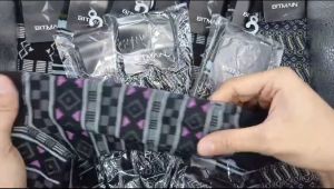 Isi 1 Pasang Kaos kaki Kerja Motif