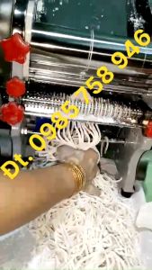 Máy cán sợi mì bún phở hoành thánh tiện lợi sz 3mm-9mm