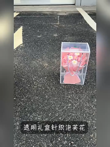 Handmade Crochet Puff Flower Bouquet Artificial Wedding Bouquet Decoration Graduation Gift Bunga Handmade Hadiah