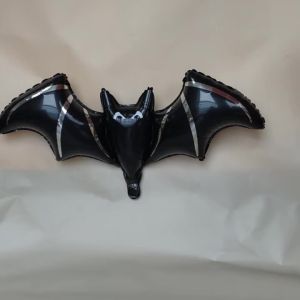 2 Chiếc Bóng Bay Hình Dơi Lớn Màu Đen Bạc Trang Trí Tiệc Sinh Nhật Tiệc Halloween Tiệc Chủ Đề Kinh Dị Hình Thú Hoạt Hình