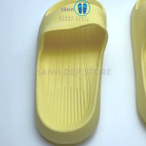 Dép quai ngang bánh mì nữ Thái Lan đúc từ cao su nguyên khối êm ái che kín đôi chân có size từ 36 đến 39