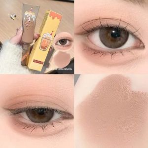 อายแชโดว์ชนิดน้ํา Cappuvini Velvet - สีน้ําตาลชานมปิดเสียง ผิวด้านแบบนุ่ม อายแชโดว์แบบเป็นกลางที่สร้างขึ้นได้สําหรับการสร้างทุกวัน