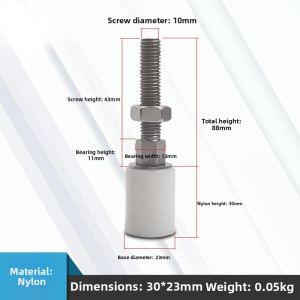 Refrigeration Resistant Stainless Steel Positioning And Limiting Wheel For Medium Sliding Doors