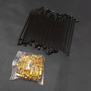 Ruji Hitam Jari jari Hitam Besar Ukuran 9 Anti Karat Racing Kontes Harian