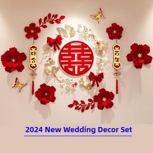 Simplified Wedding Room Decor Set