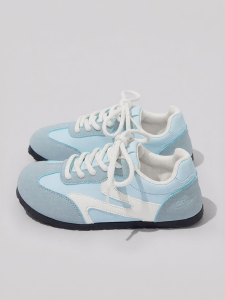 Warrior | New Summer Blue Ballet-style Soft-soled Puff Loafers Women Shoes