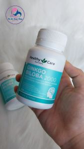 Viên uống Bổ não Healthy Care Ginkgo Biloba 2000mg của Úc 110 viên